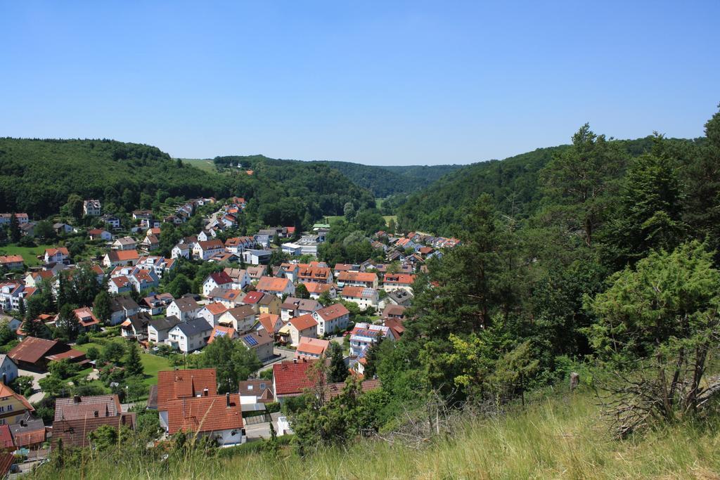 Ferienwohnung Kleines Lautertal Herrlingen Exterior photo